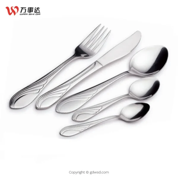 wsd0220 bulk hotel restaurant cutlery in flatware sets (复制)